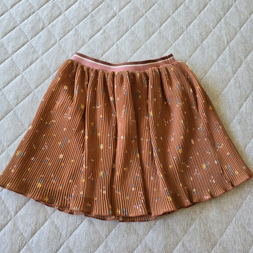 Matilda Jane Girls Pleated Floral Skirt Size‎ 4